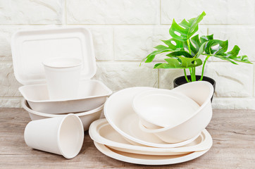The Bagasse Packaging is eco-friendly