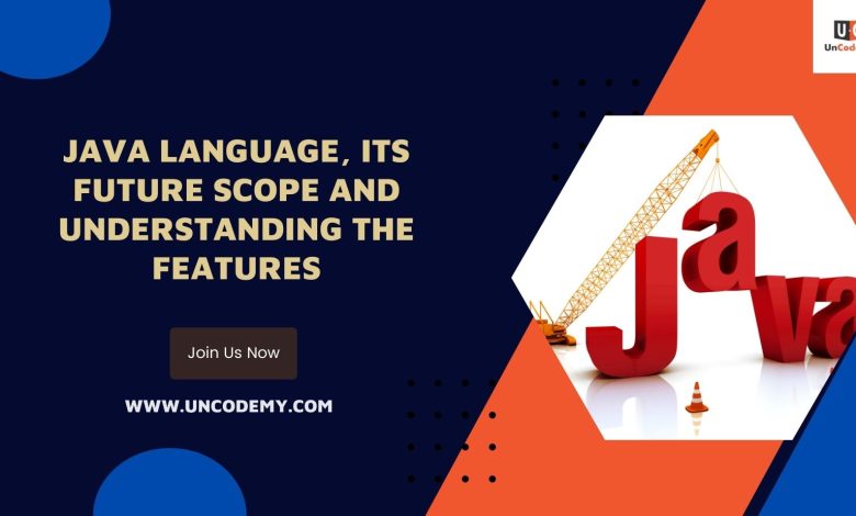 Java Language, Its Future Scope and Understanding the Features The JAVA programming language is a general-purpose, object-oriented, and class-based programming language designed to inherit more subordinate implementation dependencies. When it comes to developing applications, JAVA is regarded as a fast, secure, and computing platform. Because of its versatility, JAVA is widely used by developers all over the world in data centres, game consoles, scientific supercomputers, Java applications on laptops, and so on. Java's Future The future of JAVA cannot be predicted, but we are confident that it will not vanish shortly. JAVA includes a virtual machine that allows developers to write code on a variety of operating systems, including Linux and Microsoft Windows. Aside from that, JAVA uses the most recent updates to process its progress for improved performance. If you want to work as a Java developer, you can take a java course in Noida in Uncodemy. Furthermore, it is anticipated that the global developer community will grow by 28.7 million by 2024. Aside from that, 64.1 per cent of developers would prefer to continue coding in Java in addition to SQL, HTML/CSS, and Python. Not only that, but many large corporations, such as Google, Microsoft, and Amazon, continue to use Java in their software development processes. Java Features Some of the most important features of Java programming are as follows: C and C++ were inspirations Java is based on C and C++. Although the syntax of Java is similar to that of these languages, the languages themselves are quite different. Many features of C and C++ are inherited by Java. Java code is slower than C++ code, but it is more portable and has better security features. Simple and well-known The Java programming language is easy to learn, comprehend, read, and write. In comparison to other programming languages such as C and C++, Java programmes are simple to create and implement. Java is simple to learn if you are familiar with basic programming principles or the concept of OOP (object-oriented programming). You can learn java in a java training institute Noida in UNCODEMY, KVCH or Ducat, the best java training course Noida. Why is Java so simple? Simple to grasp Code that is clean and simple to understand Why is Java so well-known? It is similar to C and C++ and incorporates many of these programming languages' features. Java does not include the complex and ambiguous concepts found in C and C++, such as explicit pointers and storage classes. For programmers who know C or C++, it is simple to learn. Object-Oriented In contrast to C++, which is semi-object-oriented, Java is a fully object-oriented language. It is compatible with every OOP concept, including Abstraction, Encapsulation, Inheritance, and Polymorphism. Classes and objects are used to create Java programmes. Another distinguishing feature is that in Java, the main () function is defined as part of a class. Independent of Platform Java's platform independence means that Java programmes compiled on one machine or operating system can be executed without modification on any other machine or operating system. It is also referred to as an Architecture Neutral Language. Java supports WORA (Write Once, Run Anywhere), which means that programmers can write applications in one operating system and run them in another without any changes. The Java Compiler is used to compile Java source code. The compiler converts the source code into byte code, which is an intermediate code. The JVM then converts this code into machine-dependent form (Java Virtual Machine). The JVM can run byte code on any platform or operating system that has it installed. Compilation and interpretation Java supports programme compilation as well as programme interpretation. It combines the strength of compiled languages with the adaptability of interpreted languages. The Java compiler (javac) compiles the Java source code into byte code when a Java programme is created. The Java Virtual Machine (JVM) acts as an interpreter, converting byte code to portable machine code that can be executed on any operating system. Multi-threaded Java allows for multithreading programming. A thread is a self-contained process that executes a set of statements. The term "multi-threaded" refers to the creation of multiple threads to handle multiple tasks at once. JVM employs multiple threads to run different sections of code from the same programme in parallel. The multithreading feature enables programmers to create programmes that can perform multiple tasks at the same time. It increases CPU and main memory utilisation because there is no need to wait for an application to complete one task before beginning another. Here are some of its benefits: Maximum resource utilisation Saves time and money Threads are self-contained, so one does not affect the other. This improves the performance of complex applications. Dynamic Java is more dynamic than C and C++. It is capable of adapting to its changing surroundings. It enables programmers to link new class libraries, objects, and methods dynamically. Java programmes can contain a lot of run-time information that can be used to resolve object access. Robust Java is a robust language that can handle run-time errors because it validates the code during the compile and runtime processes. If the JVM detects a runtime error, it will not be passed directly to the underlying system. Instead, it will terminate the programme immediately and prevent it from causing any harm to the system. Java has an effective memory management system. It also supports the garbage collection and exception handling concepts. Secure Java is a secure programming language that prevents programmes from accessing memory locations without authorization. Memory access is checked using access modifiers. Java also ensures that no viruses are introduced into an applet. Java's bytecode verifier inspects code blocks for illegal code that violates the access right. It also does not allow programmers to create pointers explicitly. High Efficiency Java has high performance because it employs the JIT (Just In Time) compiler. Only the method that is being called is compiled by the compiler. By caching interpretations, the JIT improves the performance of interpreting byte code. We now understand what characteristics make Java a popular and useful programming language among programmers, software developers, and data scientists. Its design is adaptable, allowing developers to write code that can run on any machine. This versatile programming language's impressive features enable programmers to create scalable and high-performance programmes.